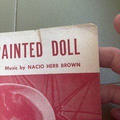 Vintage Sheet Music 1929 Wedding Of Painted Doll Singing In the Rain MGM Freed
