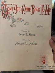 E 3-Pack 9×12 post-1920 Vintage sheet music