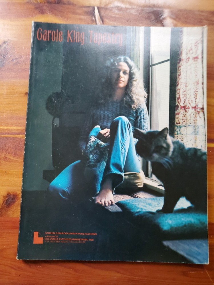 Vintage 1971 CAROLE KING TAPESTRY SONGBOOK –for Piano, Vocal, Organ
