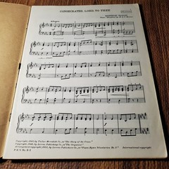 Piano Hymn Voluntaries No. 3 Vocal Selections Lorenz 1953