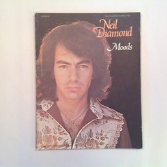 Vtg 1972 Trade Paperback Neil Diamond Moods Song Book Sheet Music Piano Organ