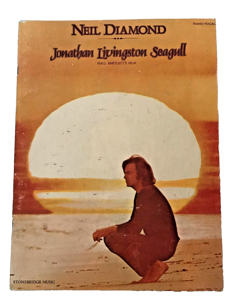 Neil Diamond Jonathon Livingston Seagull Music Song Book 1973