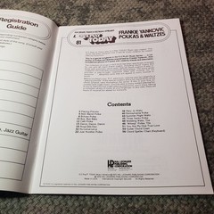 Frankie Yankovic Polkas & Waltzes Songbook E-Z Play Today 81 Hal Leonard 1978