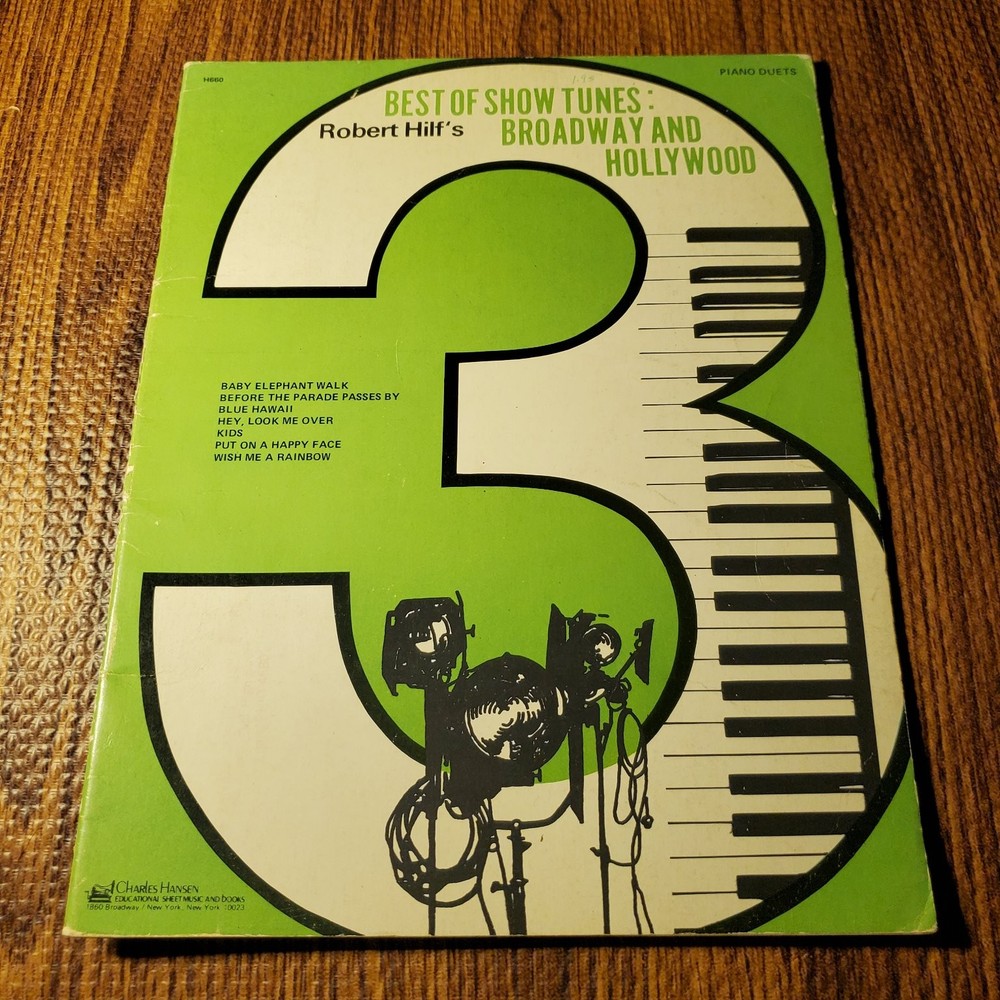 Robert Hilf&rsquo;s Best of Show Tunes Broadway Hollywood Vocal Selections