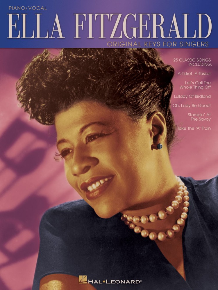 Ella Fitzgerald Original Keys for Singers Piano Vocal Sheet Music Jazz Song Book