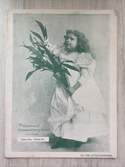 2 Copies Columbian Conserv Piano No. 115 The Little Wanderer VTG Sheet Music