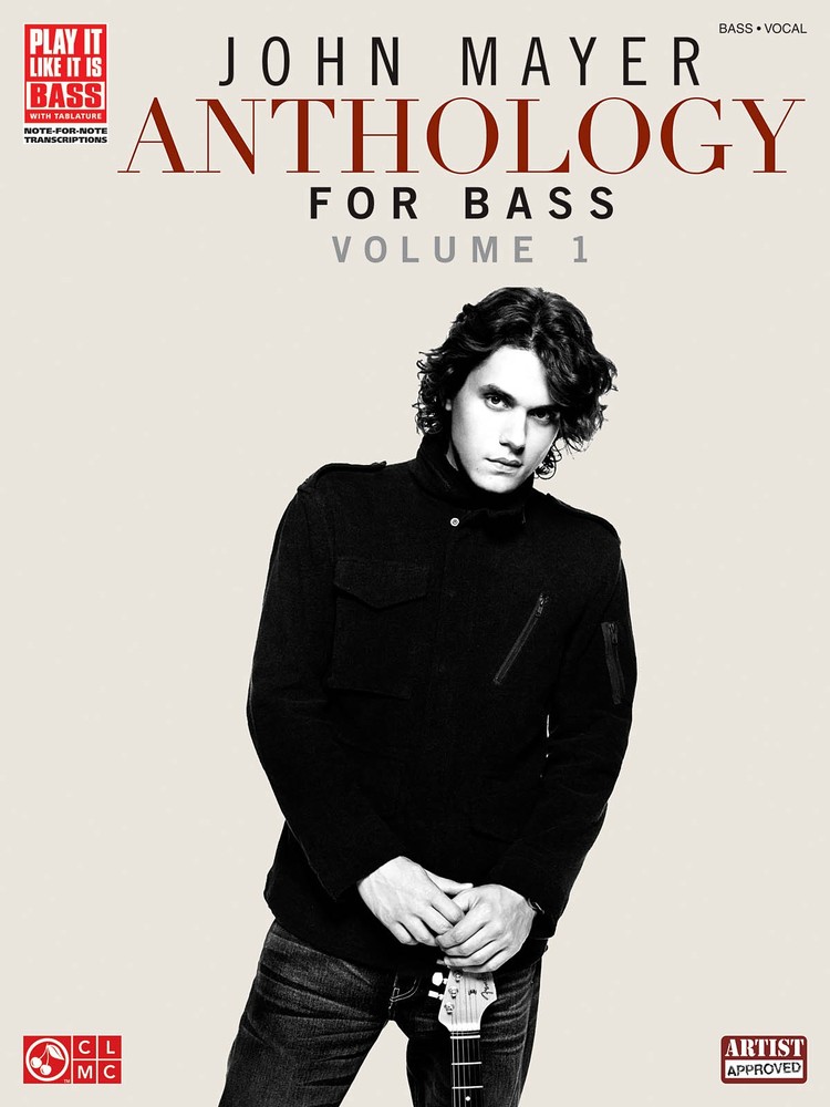 John Mayer Anthology for Bass Guitar Vol 1 Tab Sheet Music 21 Pop Songs Book