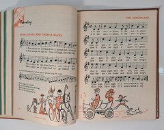 1939 Merry Music Songbook Vintage Hardcover School Book