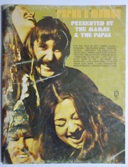 THE MAMAS & PAPAS Songbook 19 songs sheet music 80 pages 1968 Safe in My Garden