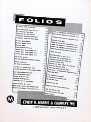 Saratoga Sheet Music 1959 Musical Flop Title Song Harold Arlen Johnny Mercer