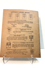 Littig&rsquo;s Practical Method Ukulele Tiple Chart Music Book Enlarged Edition 1928