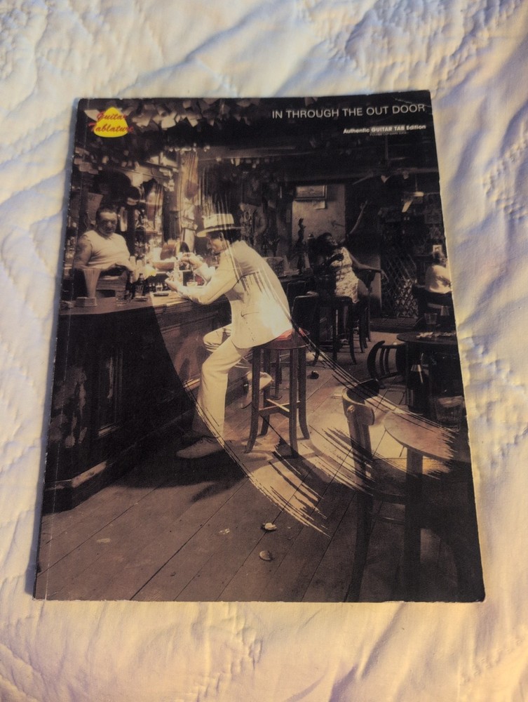Led Zeppelin In Through The Out Door Guitar Tablature Authentic Tab Edition