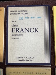 MULTIPLE MINIATURE ORCHESTRA SCORES 2 SIGNED BY EDWIN P. CHILDS READ DESCRIPTION
