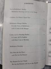 Bethlehem Morning SATB choral book set of 7 NEW NO MARKINGS