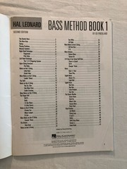 Hal Leonard Bass Method Book 1 (Second Edition)