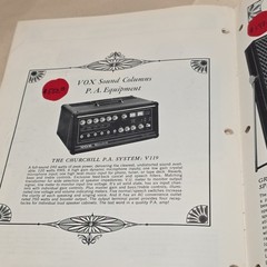 Original Vox Musical Instruments Catalog 1968 Beatles Cover Used From Music Shop