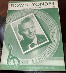 Southern Music Pub. Co. Down Yonder Sheet Music Vocal Voice & Piano Solo MPN 40¢