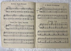 Vintage Sheet Music Happy Moments at the Piano First Book For Class Piano 1939