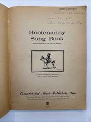 1963 Hootenanny Song Book Vol 44 Folk Music Sing Out Pete Seeger Woody Guthrie