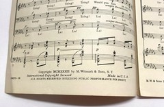 The Witmark Choral Library Sheet Music Lot Song Four Part TTBB 1930s