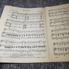 Economics Sheet Music from Love Life by Weill Lerner P/V/G 1948