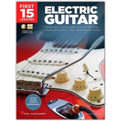 First 15 Lessons Electric Guitar Beginner&rsquo;s Guide StepByStep BookMedia Online