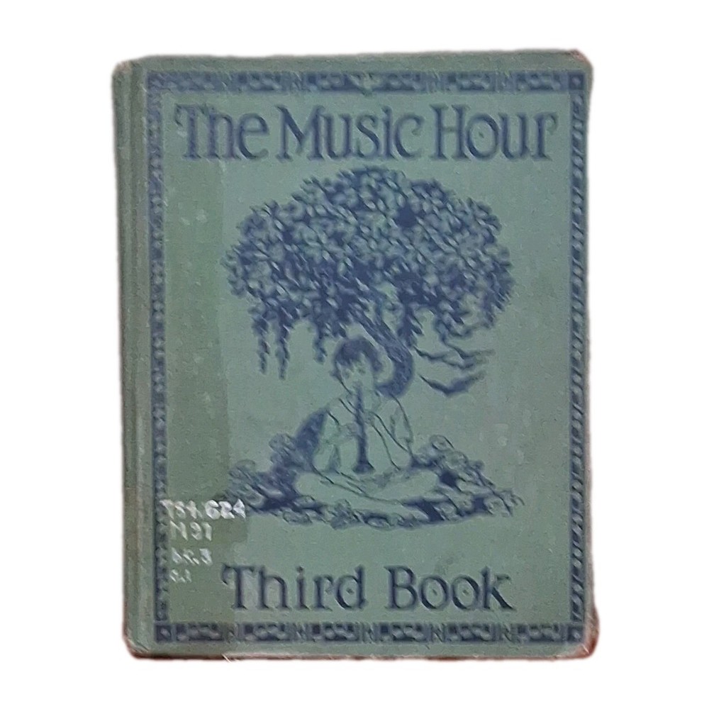 VTG 1929 The Music Hour Third Book Dedicated to Theodore Thomas HC McConathy USA