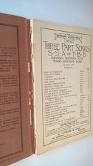 Witmark Choruses Sheet Music Songbook Three-Part Chorus Popular & Religious 1926