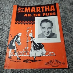 Ah, So Pure Sheet Music from Martha Bob Crosby Calumet 1938 P/V/G Ukulele