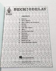 Beck Odelay Guitar Tab Tablature Paperback Book 1996 Hal Leonard Dust Brothers