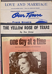 Lot 11 Sheet Music Words Love and Marriage Sinatra Pop Musicals 1950&rsquo;s 1960&rsquo;s