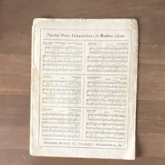Life in Spring Five Pianoforte Pieces Piano Sheet Music Bert R. Anthony 1911