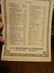 Vintage Sheet Music -God of All Nature – Laurel Octavo 1914 C.C. Birchard & Co