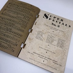 Vintage Super Specials, Number Three Music Book 1941 ￼