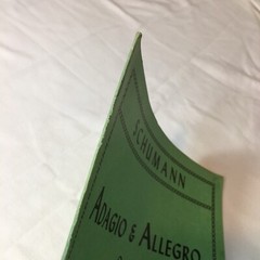 SCHUMANN: ADAGIO & ALLEGRO Opus 70 for Viola and Piano, Sheet Music c1952
