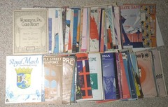 Vintage 1940&rsquo;s-1960&rsquo;s Variety Sheet Music Lot Of 330+