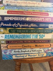 Songbooks Spiral Bound Sheet Music Piano Books Set Lot of 11 Reader&rsquo;s Digest USA