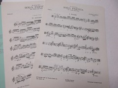 George Perle Solo Partita for Violin and Viola Sheet Music Theodore Presser