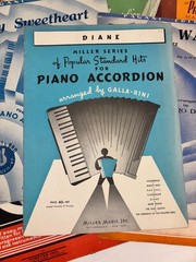 Sheet Music Lot 8 Piano Accordion 1919 – 1939 Polka Waltz Hits Songs Vtg Antique