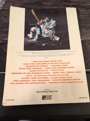 JIMI HENDRIX – Electric Ladyland tab & sheet music for guitar, bass & drums 1989