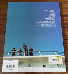 COLDPLAY Parachutes Guitar Tablature Songbook