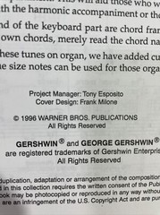 Pop Piano Library – Gershwin : Piano by George Gershwin