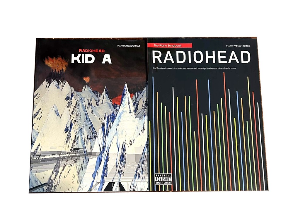 Radiohead & Kid A Piano Vocals & Guitar Music Books