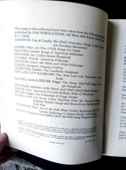 Vintage 1967 Folksong Festival Music Book for Piano & Guitar 47 Songs Softcover
