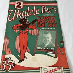 Vintage 1920 Ukulele Ikes Comic Song Book