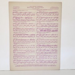 Antique 1901 Easter Hymn Piano Sheet Music by Jas J Freeman