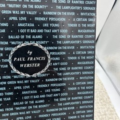 Award Winning Songs Paul Francis Webster Sheet Music Book Robbins Music 1967