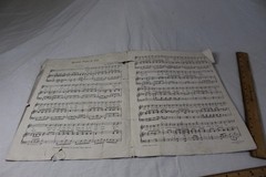 Antique Sheet Music The War Ballad Beautiful Mother Pays It All 1918 Copyright