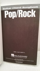 Guitar Chord Songbook Pop Rock 80 Songs, Hal Leonard 256 Pages (BS)