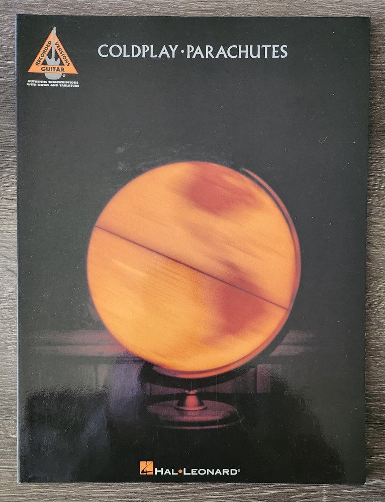 COLDPLAY: PARACHUTES Guitar Tab Songbook (2001, Trade Paperback)